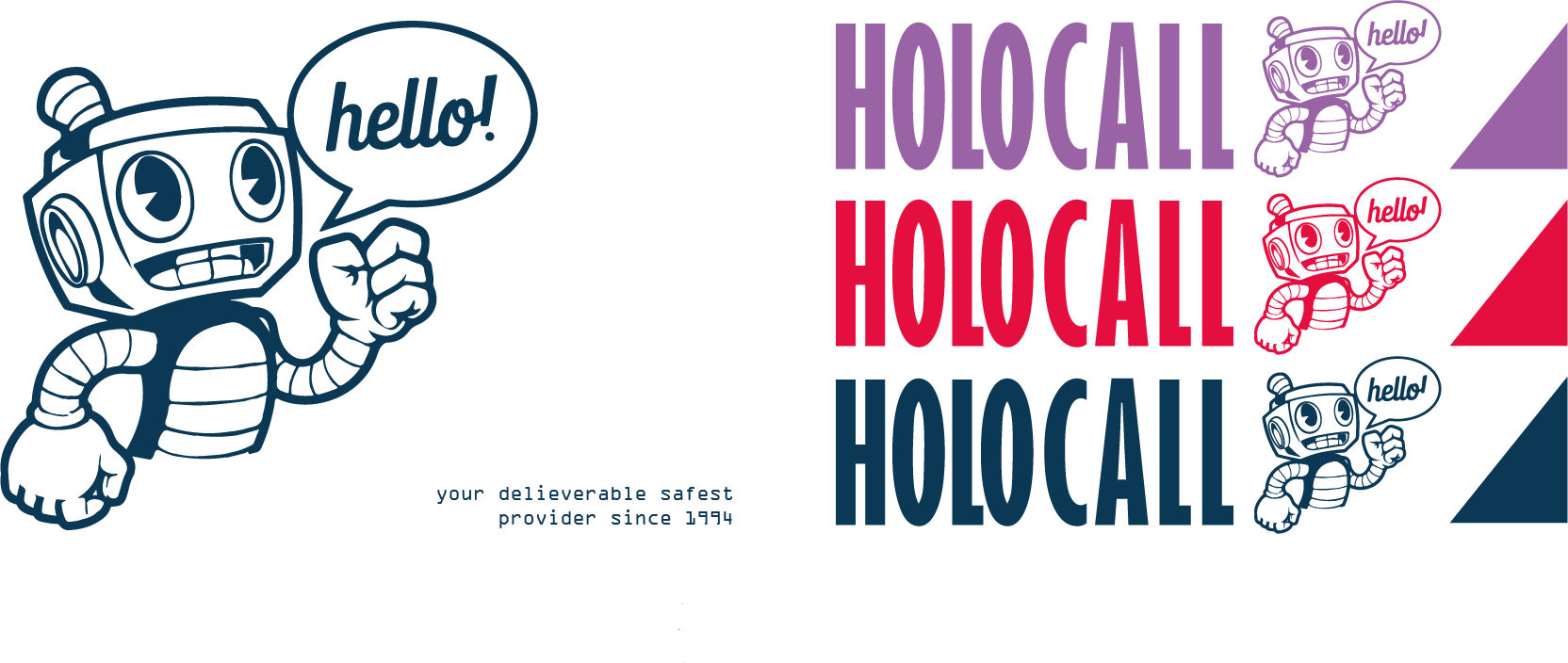 HOLOCALL — Identidad · Branding