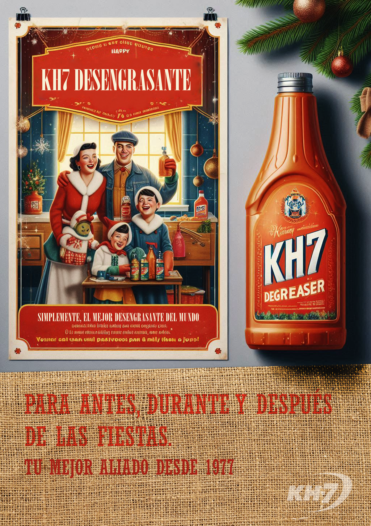 KH7 — campaña vintage