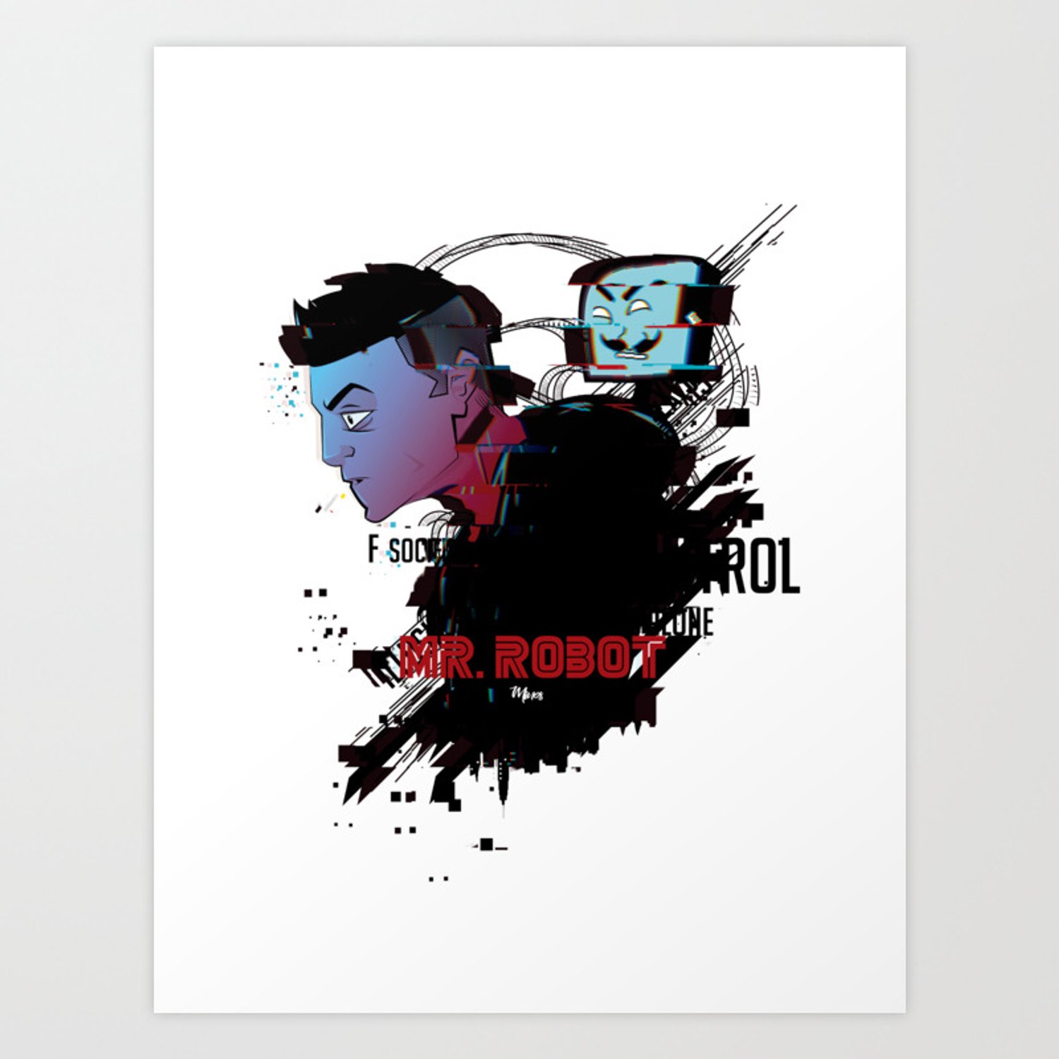 Ilustración — Mr. Robot